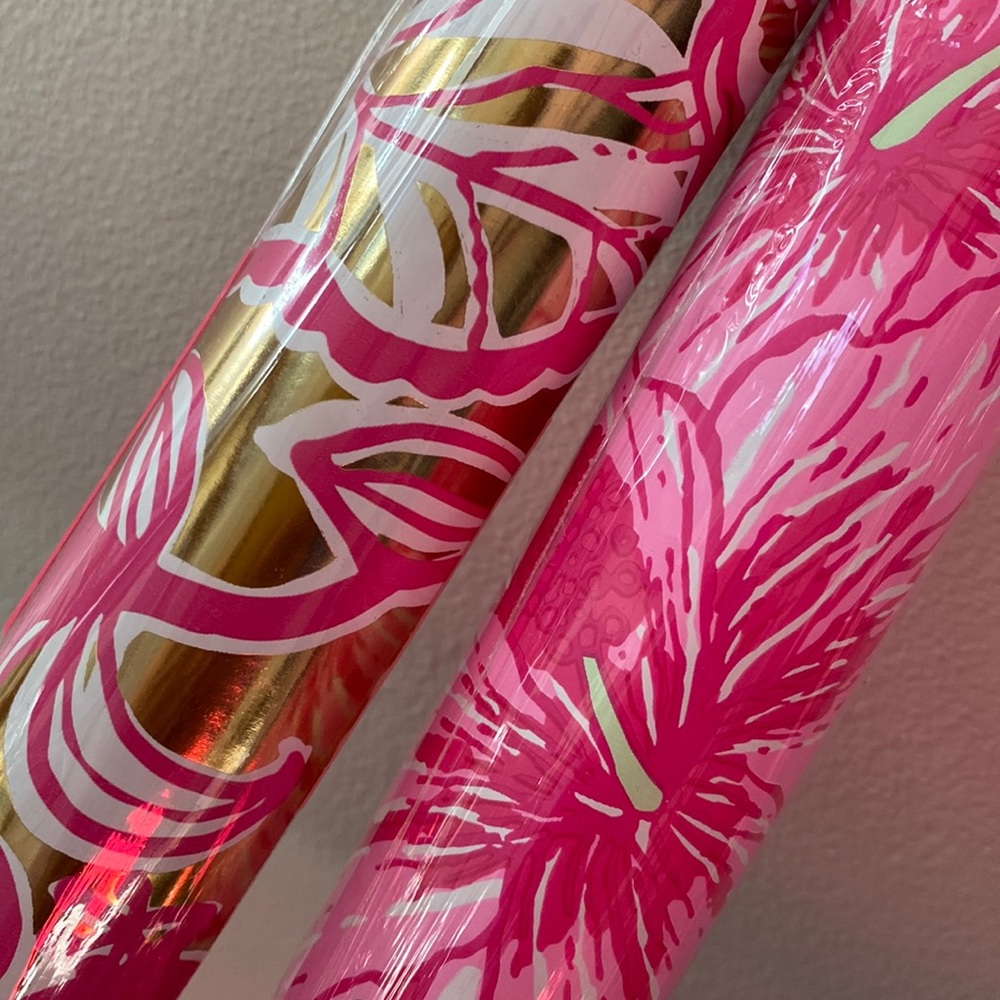 Lilly Pulitzer wrapping paper - 2 rolls
